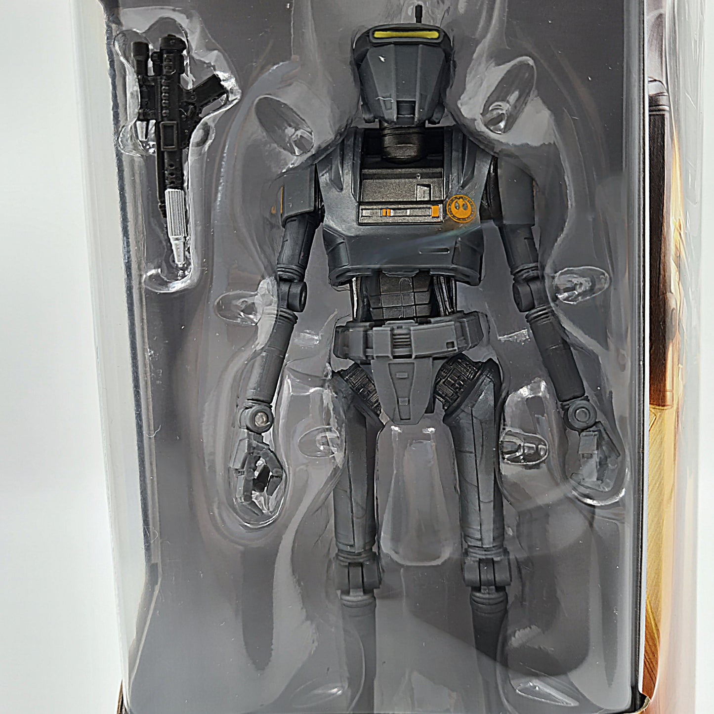 NEW REPUBLIC SECURITY DROID FIGURE THE MANDALORIAN STAR WARS BLACK SERIES HASBRO