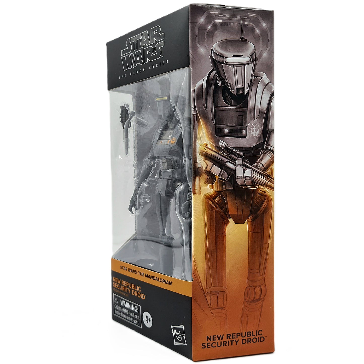 NEW REPUBLIC SECURITY DROID FIGURE THE MANDALORIAN STAR WARS BLACK SERIES HASBRO