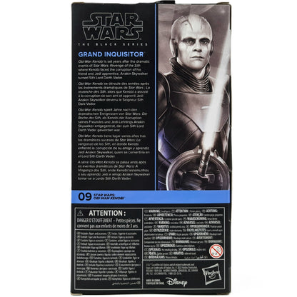 GRAND INQUISITOR FIGURE STAR WARS THE BLACK SERIES 6" INCH HASBRO OBI-WAN KENOBI